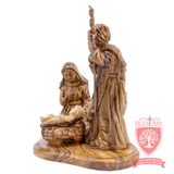Holy Family - Nativity Scene - Olive wood