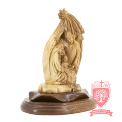 Holy Family with Shining Star on Bethlehem