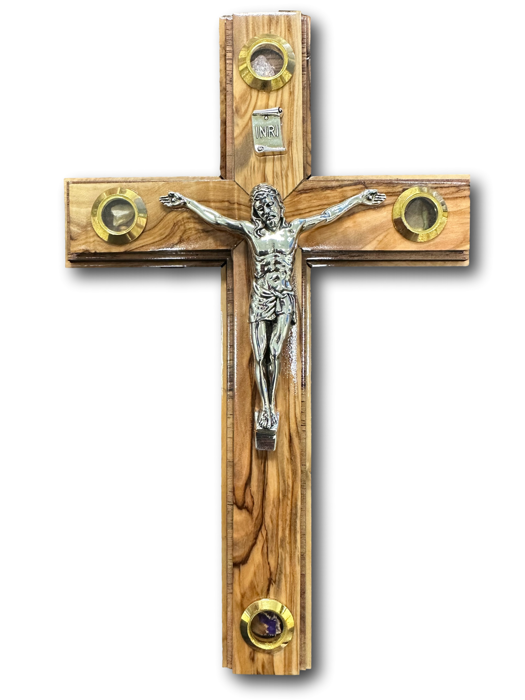 Latin Crucifix with Dark Edges
