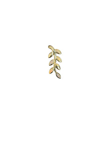 Gold Leaf Pendant Necklace