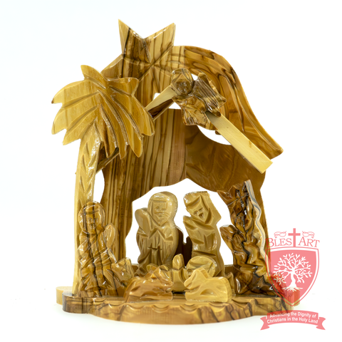 Olive Wood Nativity Set - 7 Styles