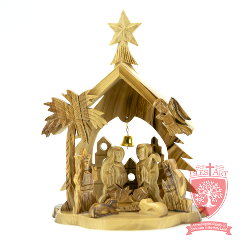 Olive Wood Nativity Set - 7 Styles