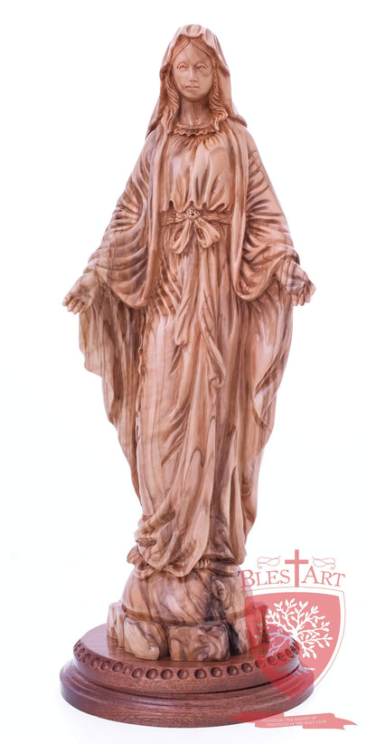 Blessed Mother Mary - Olive wood