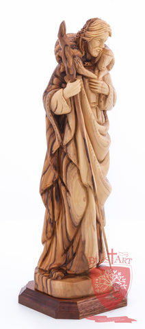 The Good Shepherd. Standing style. Size: 9.8"/25 CM Height