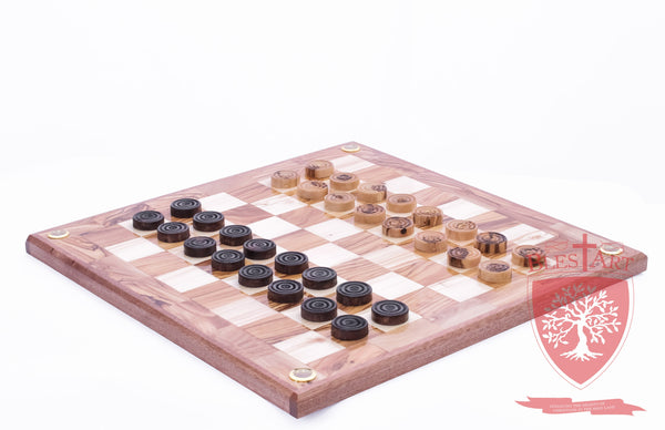 Hand Made Checkers Set with Relics