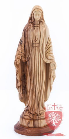 Blessed Mother Mary - Olive wood