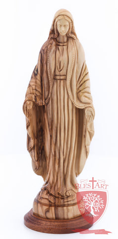 Blessed Mother Mary - Olive wood