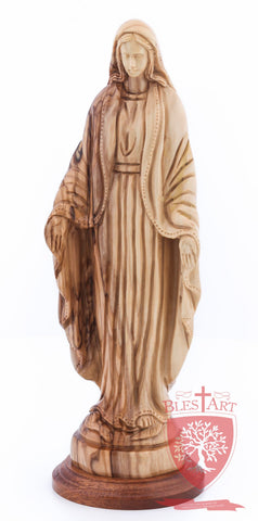 Blessed Mother Mary - Olive wood