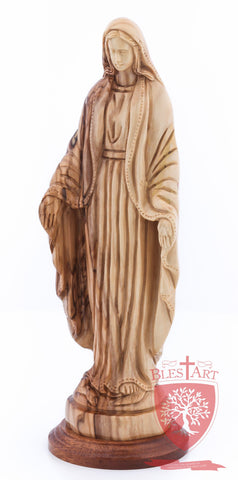 Blessed Mother Mary - Olive wood