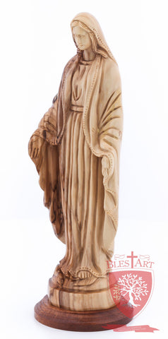 Blessed Mother Mary - Olive wood