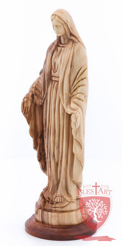 Blessed Mother Mary - Olive wood