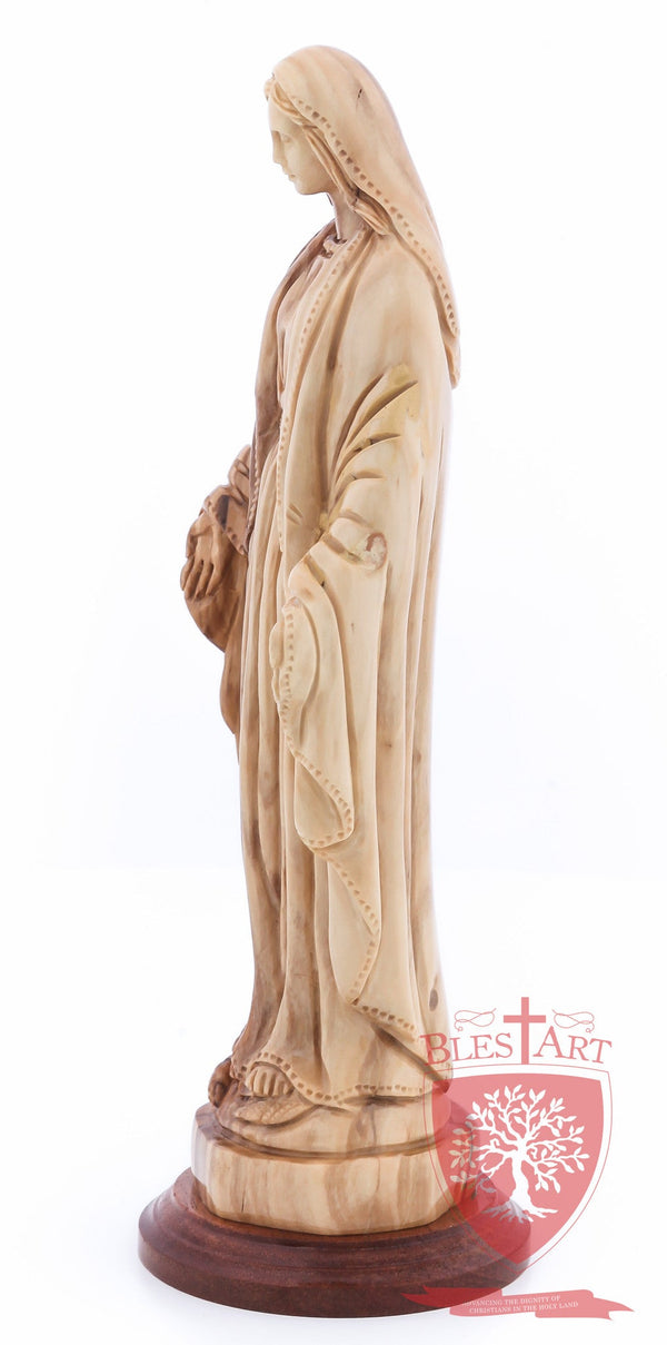 Blessed Mother Mary - Olive wood