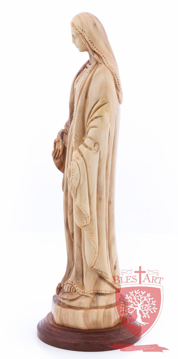 Blessed Mother Mary - Olive wood