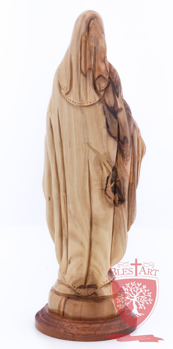 Blessed Mother Mary - Olive wood