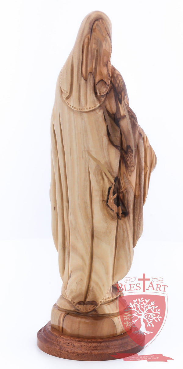 Blessed Mother Mary - Olive wood