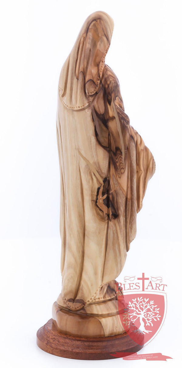 Blessed Mother Mary - Olive wood