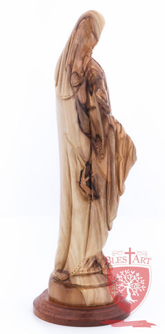 Blessed Mother Mary - Olive wood