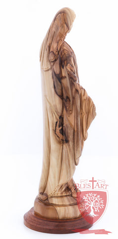 Blessed Mother Mary - Olive wood