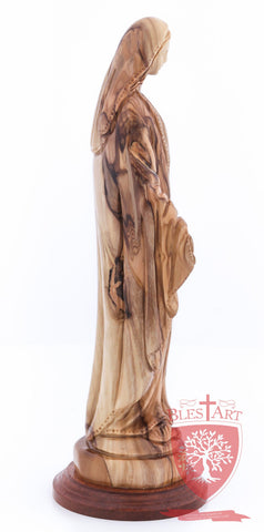 Blessed Mother Mary - Olive wood