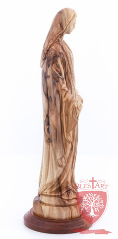 Blessed Mother Mary - Olive wood