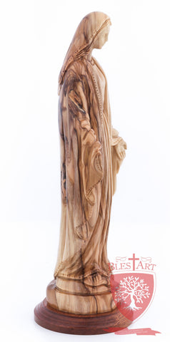 Blessed Mother Mary - Olive wood