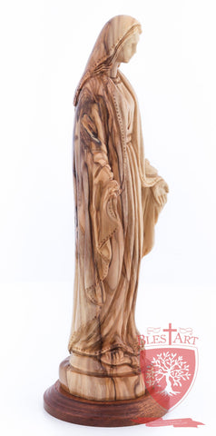 Blessed Mother Mary - Olive wood