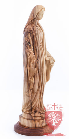 Blessed Mother Mary - Olive wood