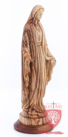 Blessed Mother Mary - Olive wood