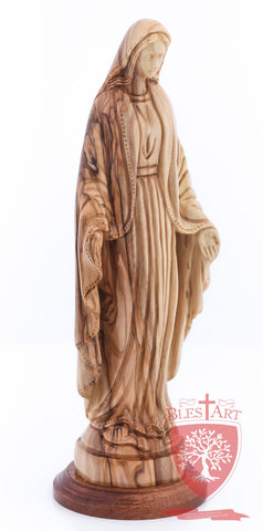 Blessed Mother Mary - Olive wood