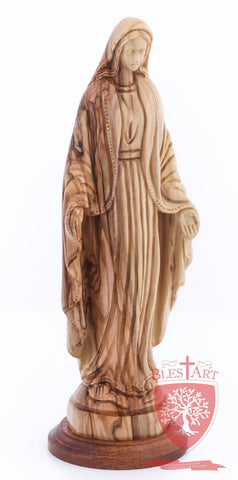 Blessed Mother Mary - Olive wood