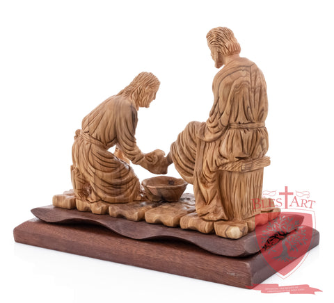 Jesus washing St. Peter`s feet JN 3:16