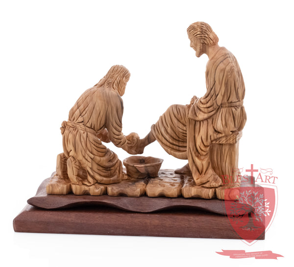 Jesus washing St. Peter`s feet JN 3:16