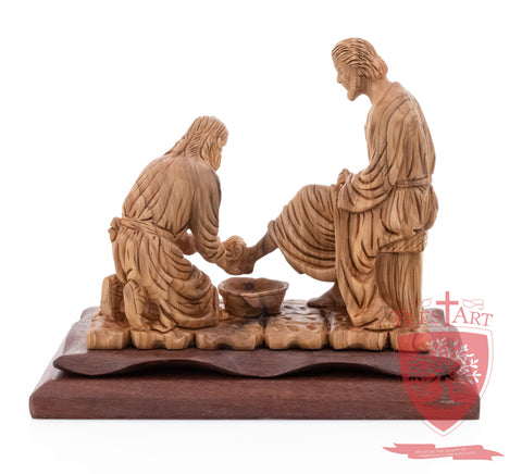 Jesus washing St. Peter`s feet JN 3:16