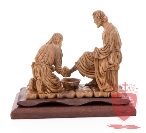 Jesus washing St. Peter`s feet JN 3:16