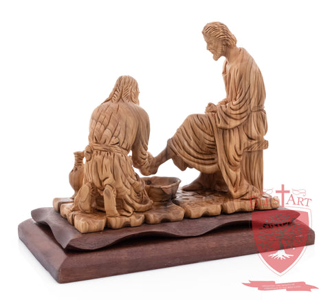 Jesus washing St. Peter`s feet JN 3:16