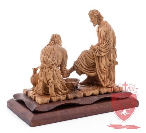 Jesus washing St. Peter`s feet JN 3:16