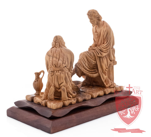 Jesus washing St. Peter`s feet JN 3:16