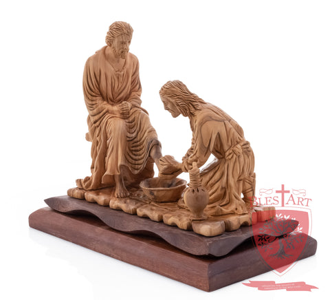 Jesus washing St. Peter`s feet JN 3:16