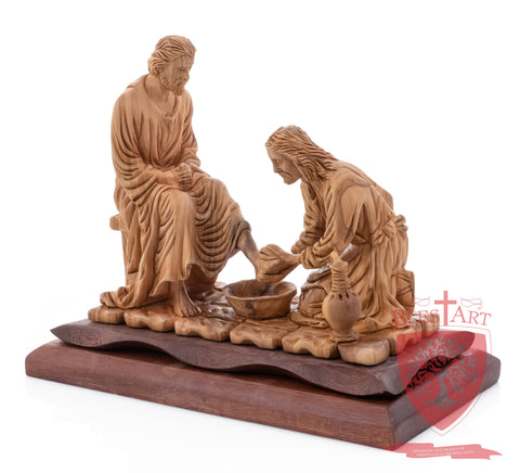 Jesus washing St. Peter`s feet JN 3:16