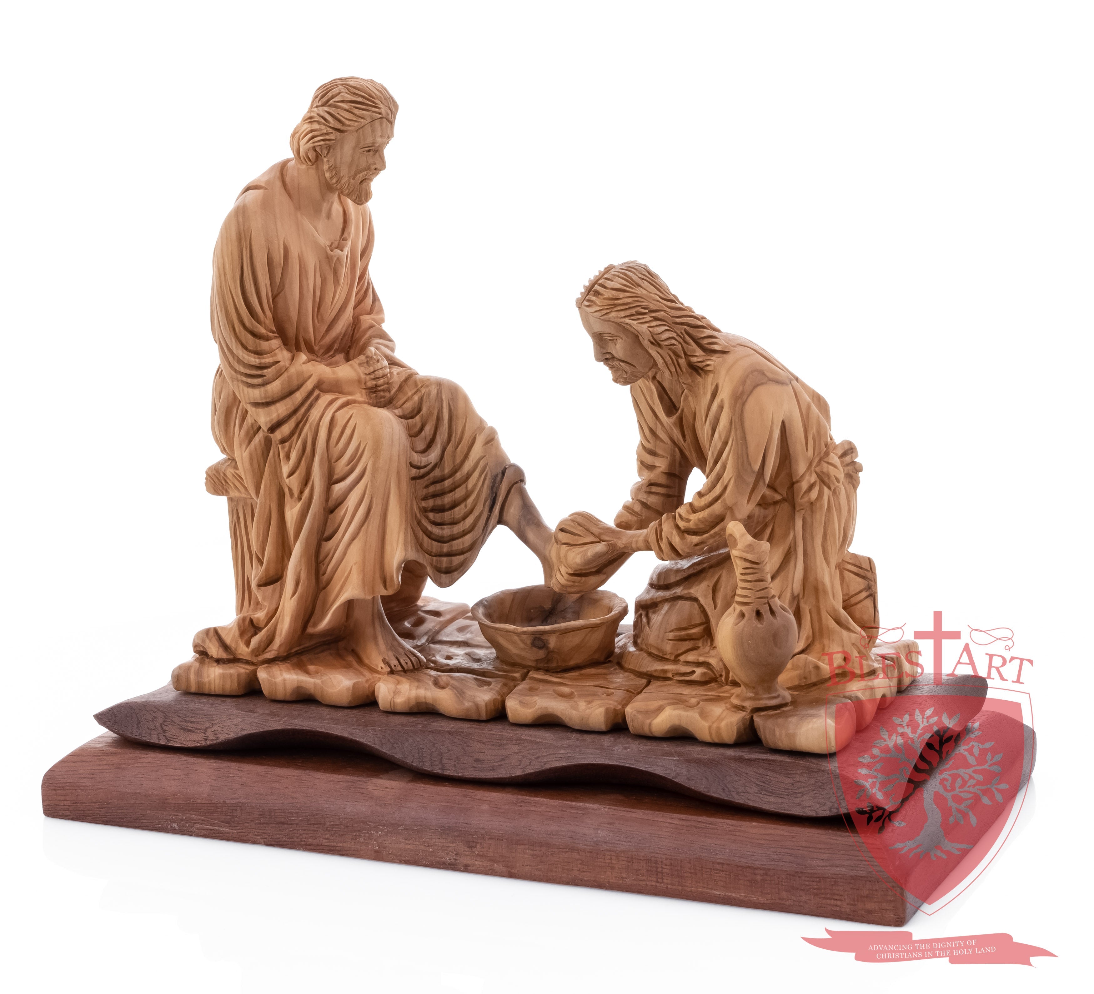 Jesus washing St. Peter`s feet JN 3:16