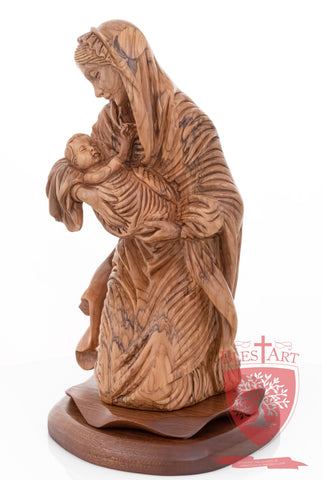 Mary holding Jesus Child