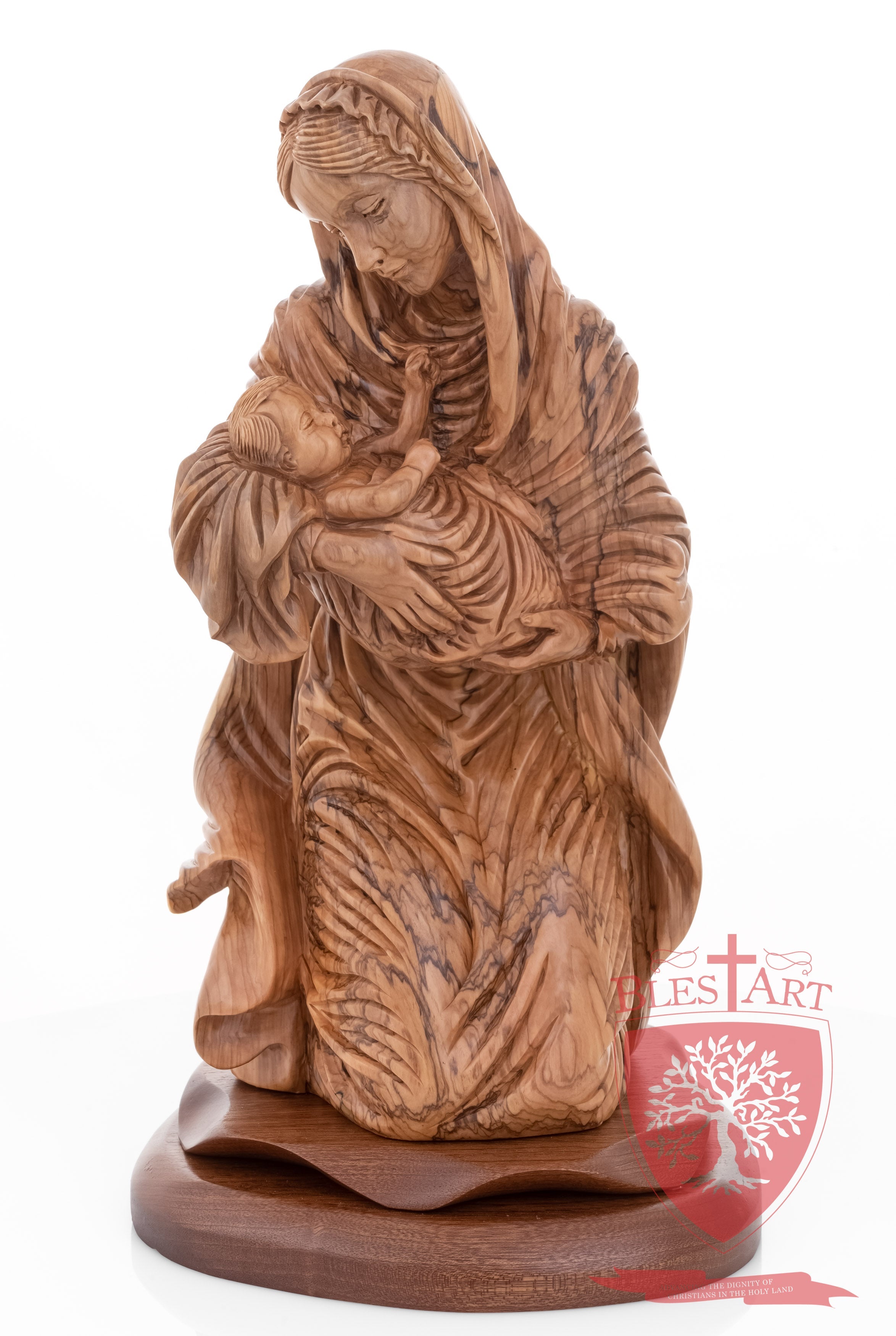 Mary holding Jesus Child