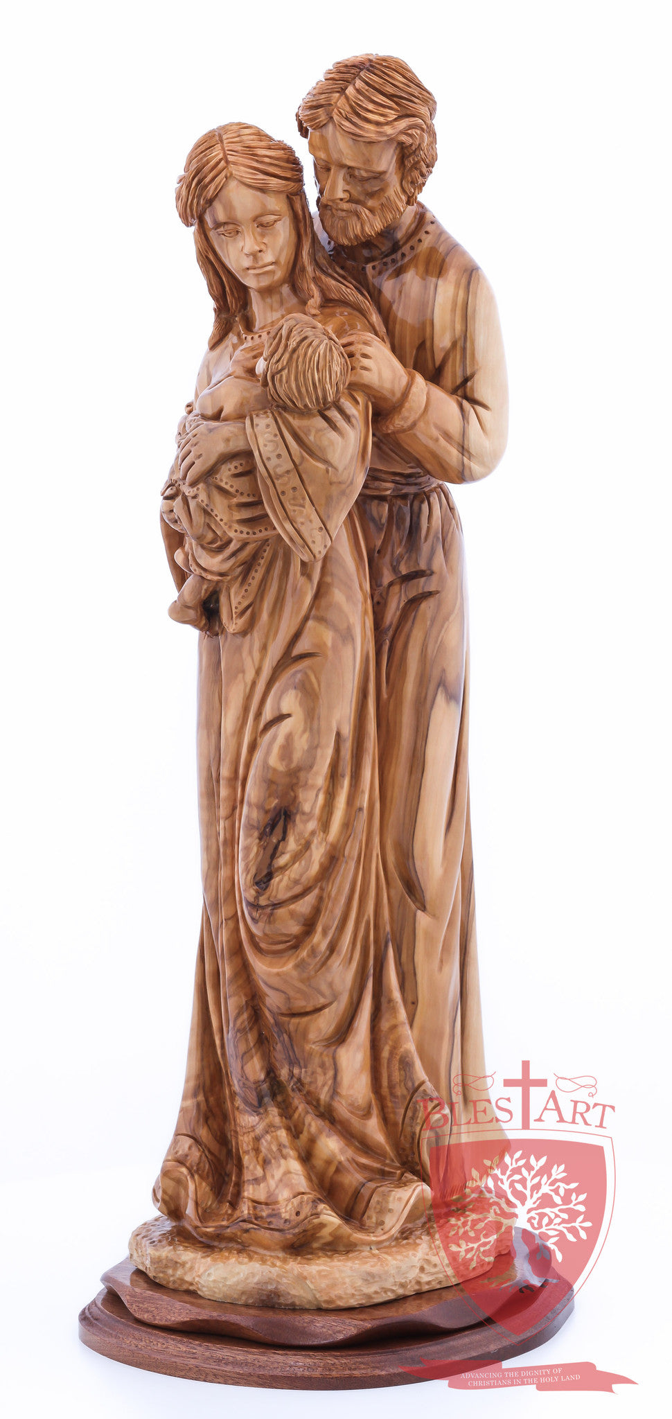 Holy Family, Joseph Looking Over the Shoulder style, Size: 17.7" Height