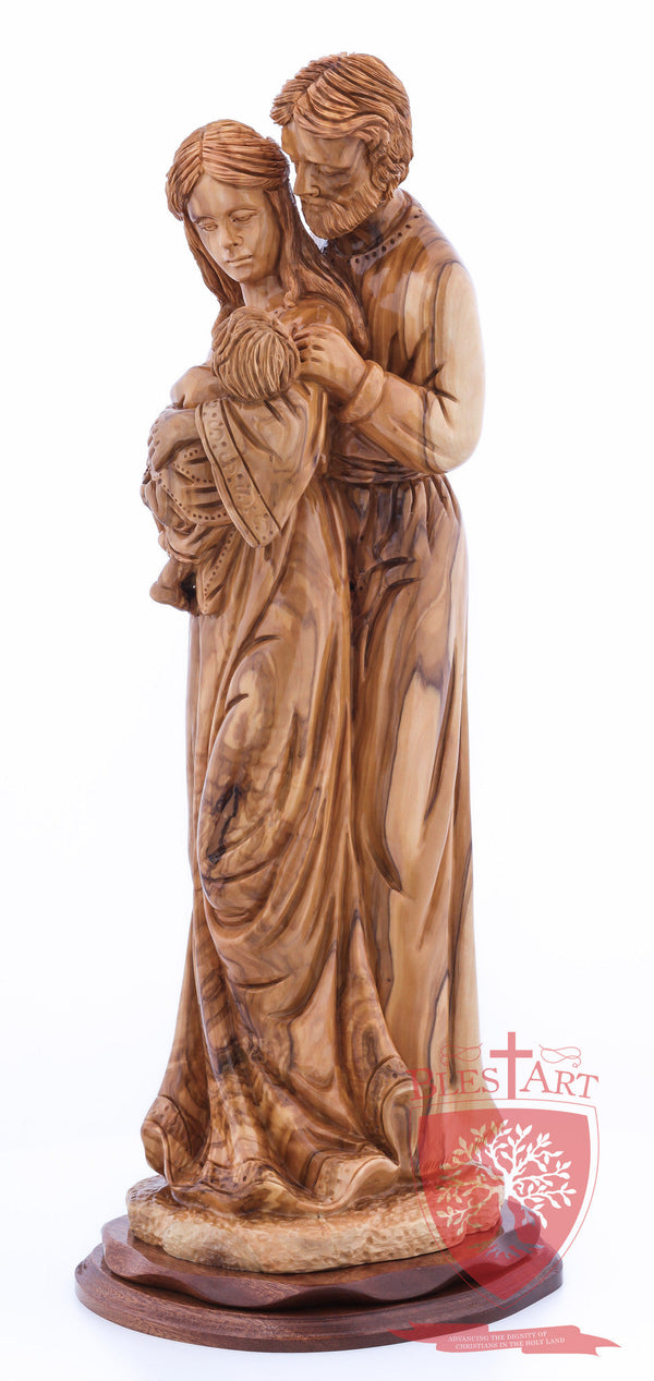 Holy Family, Joseph Looking Over the Shoulder style, Size: 17.7" Height