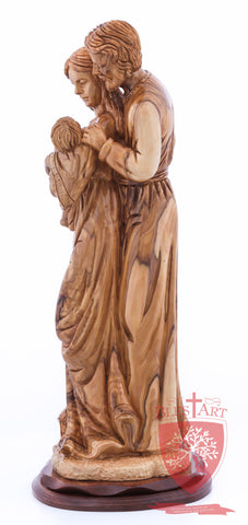 Holy Family, Joseph Looking Over the Shoulder style, Size: 17.7" Height