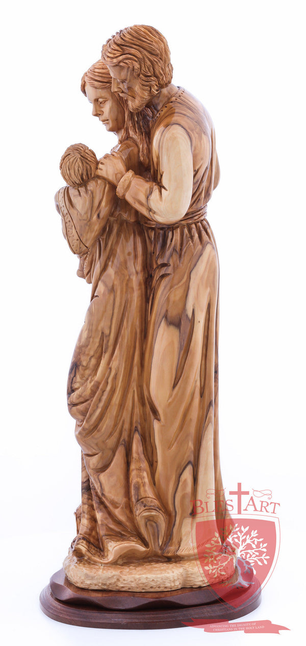 Holy Family, Joseph Looking Over the Shoulder style, Size: 17.7" Height