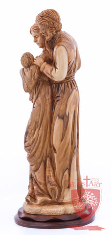 Holy Family, Joseph Looking Over the Shoulder style, Size: 17.7" Height