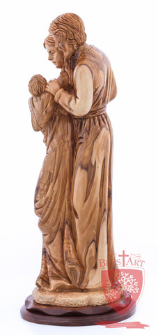 Holy Family, Joseph Looking Over the Shoulder style, Size: 17.7" Height