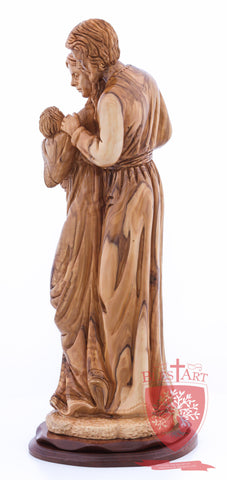 Holy Family, Joseph Looking Over the Shoulder style, Size: 17.7" Height