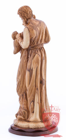 Holy Family, Joseph Looking Over the Shoulder style, Size: 17.7" Height